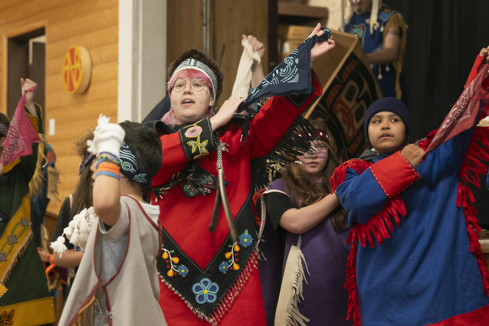 Alaska Native dance group