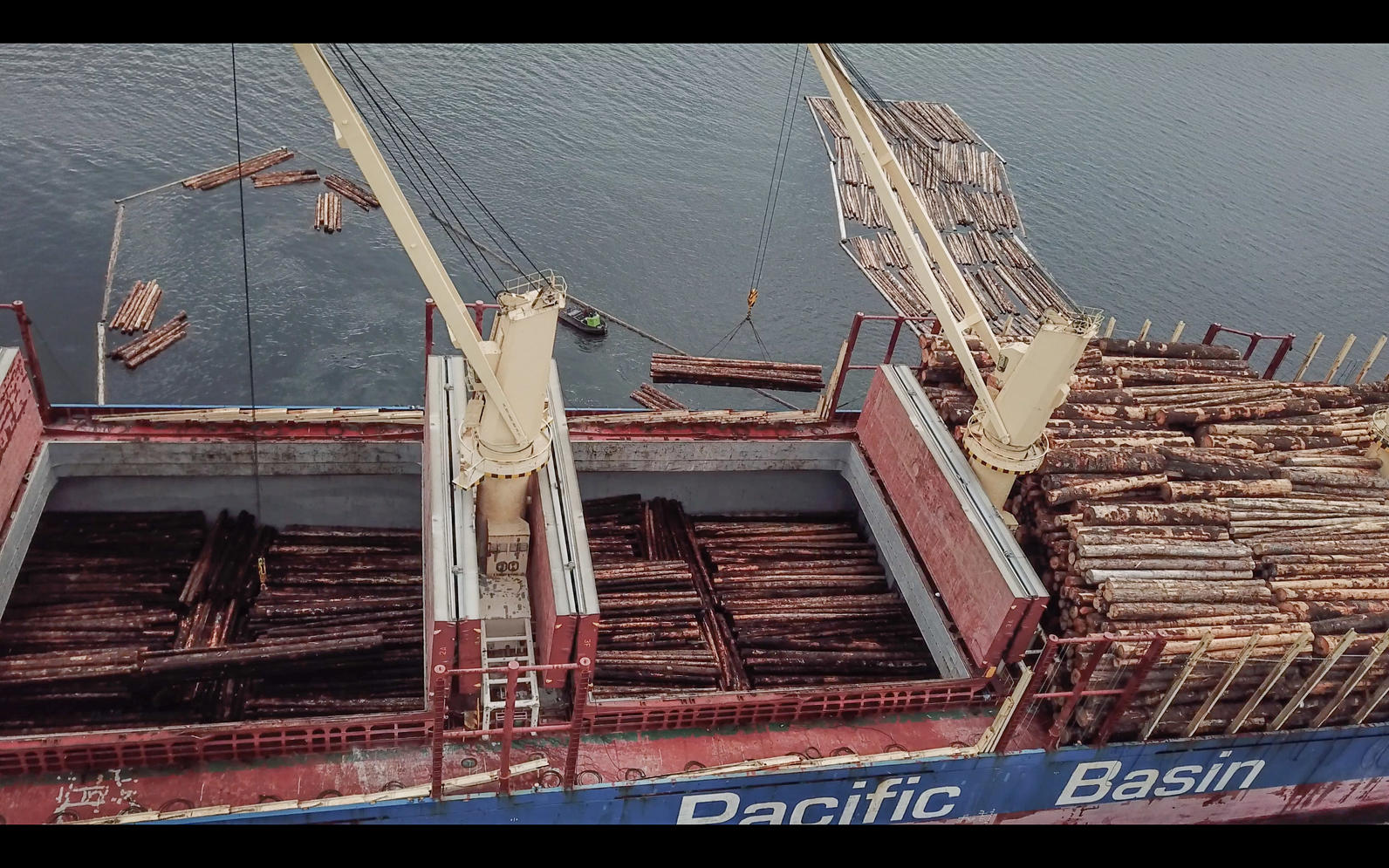 Whole, round log exports in the Tongass 