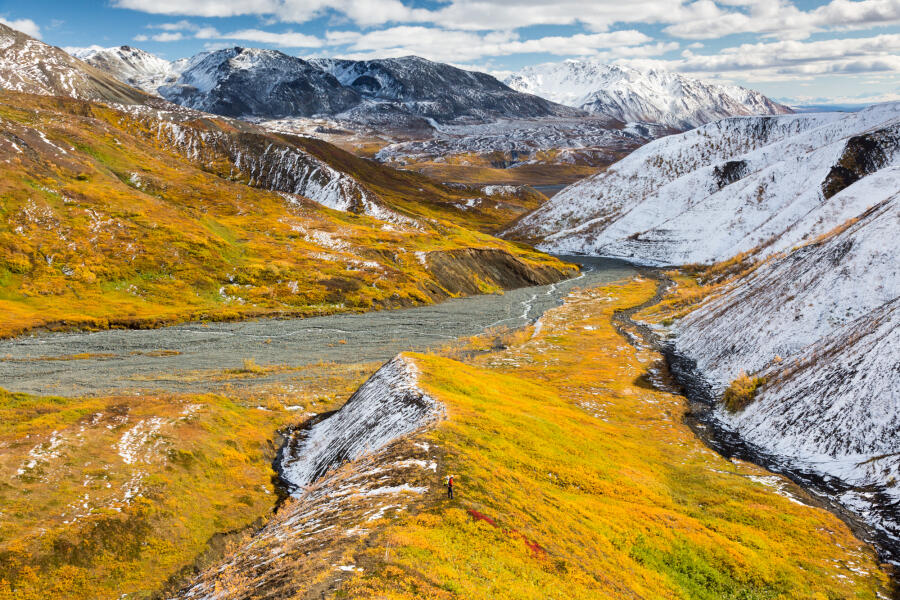 The Chistochina River within the East Alaska Resource Management Plan area