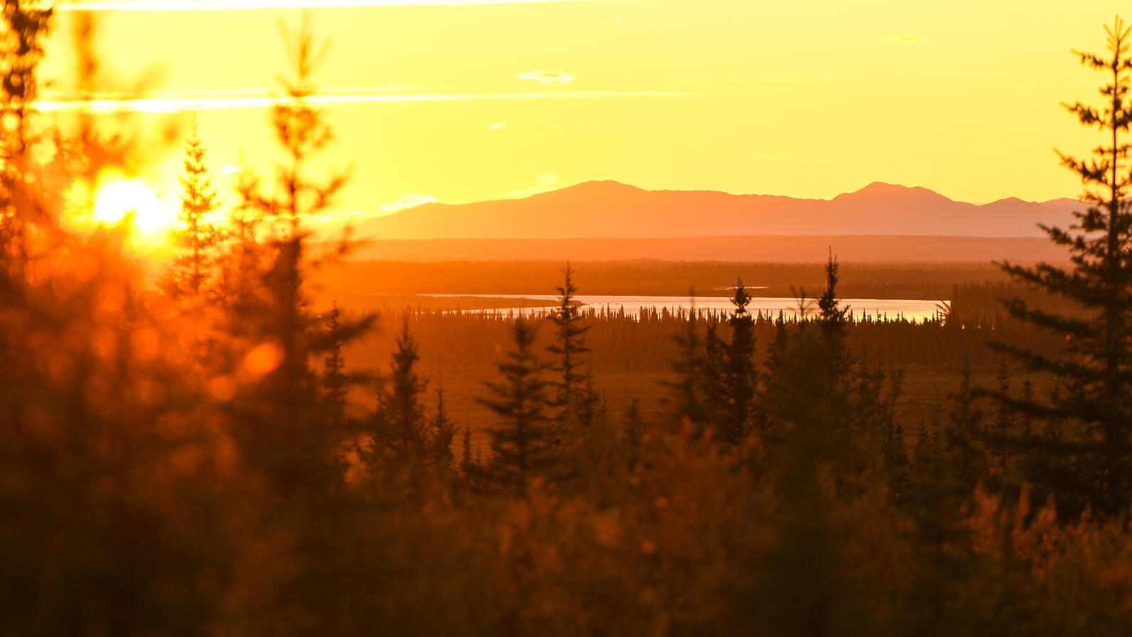 Onion Portage in Alaska. Onion Portage in Alaska.