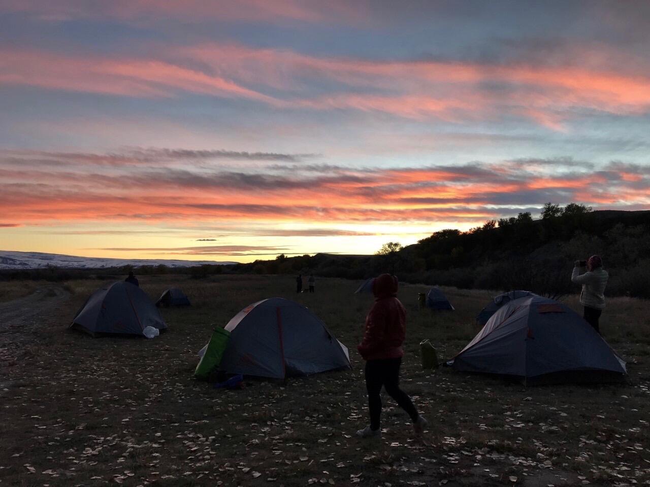 Sunset in Eastern Montana. Photo by Natalie Dawson.