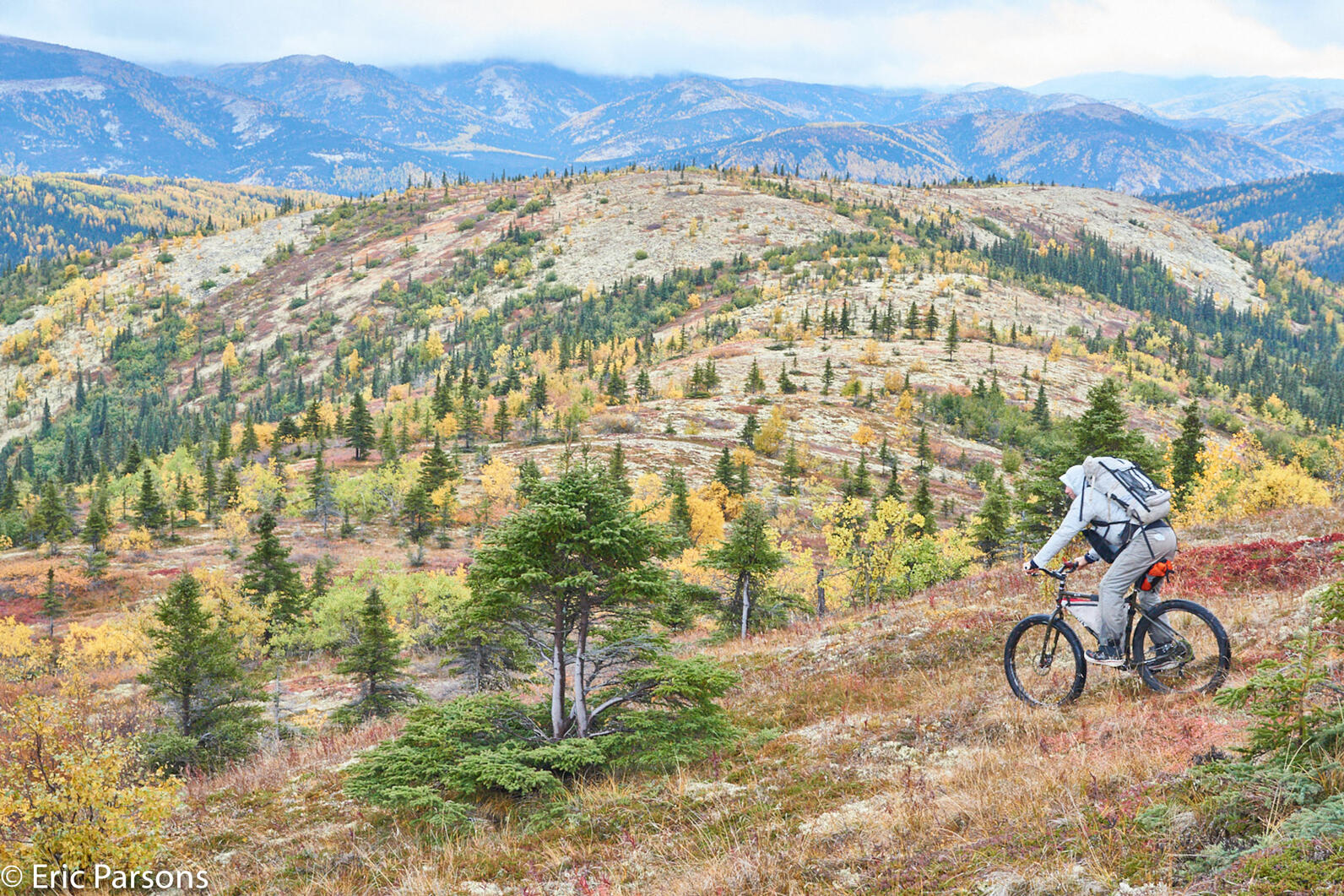 Recreationists enjoy the backcountry in the Nulato Hills