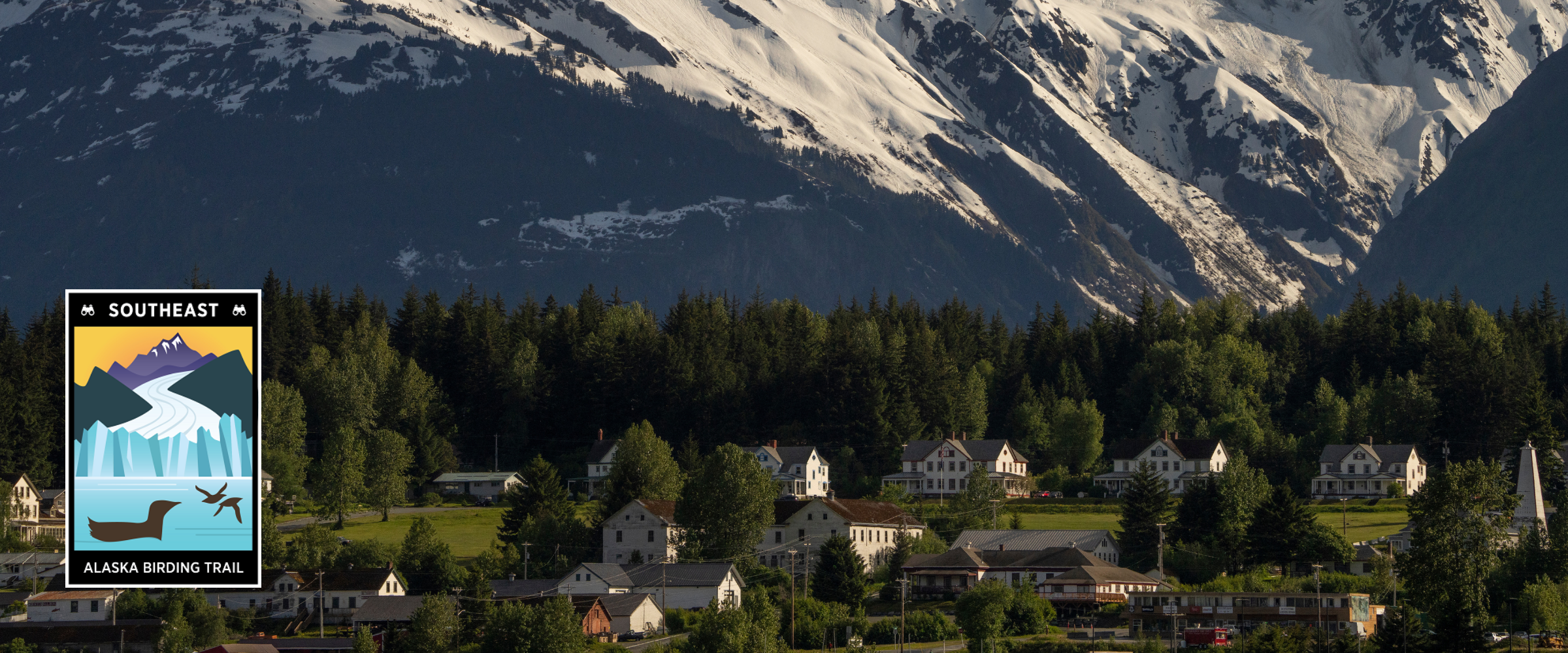 Community in mountain valley